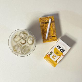 메디웰 페디아드링크 미니 바나나맛 — 5점을 준 리뷰어가 2022년 5월 올린 사용 사진