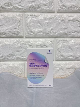 MF[뷰트리]  멜라 솔루션 화이트정 (의약외품) — 5점을 준 리뷰어가 2024년 7월 올린 사용 사진