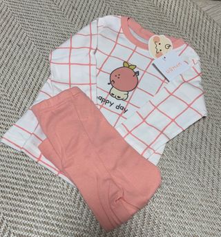 유비맘 궁디팡팡 내의/내복 상하세트 — 5점을 준 리뷰어가 2021년 2월 올린 사용 사진