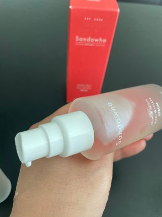 산다화 더블 이펙트 안티 링클 세럼 50ml — 5점을 준 리뷰어가 2023년 12월 올린 사용 사진