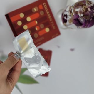 프리마인 귀족의 콜라겐, 92배 흡수율. 럭셔리 프리미엄 셀라브 콜라겐필름 30매 — 5점을 준 리뷰어가 2022년 5월 올린 사용 사진