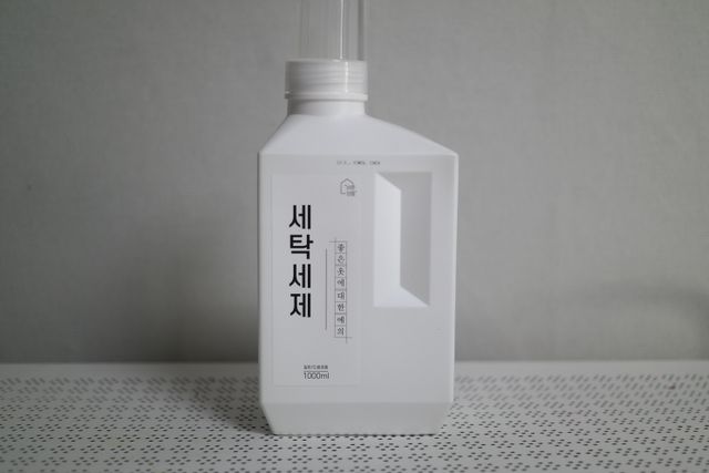 바른양품 친환경 세탁세제 1L 리뷰 사진