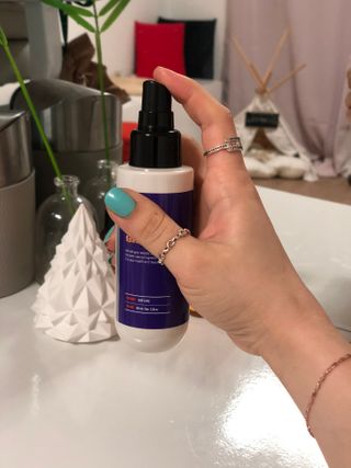 달리프 글램 헤어 데오미스트 100ml 라벤더 or 플라워 — 4.5점을 준 리뷰어가 2021년 3월 올린 사용 사진