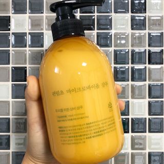 방방곳곳 편림초 마이크로바이옴 샴푸 — 5점을 준 리뷰어가 2022년 3월 올린 사용 사진