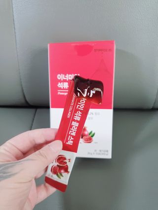 이너미인 석류 콜라겐 스틱 — 5점을 준 리뷰어가 2021년 1월 올린 사용 사진