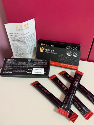 새롬바이오 리생 [미쾌변] 차전자피 식이섬유 건강기능식품 3팩 — 4점을 준 리뷰어가 2021년 6월 올린 사용 사진