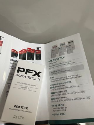 파워풀엑스 나우 / PFX 데오스틱 (언타이틀드 / 블루밍모멘트 / 젠틀브리즈) 1차 [언타이틀드] — 4점을 준 리뷰어가 2024년 6월 올린 사용 사진