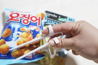 칩스틱 과자젓가락 게이밍젓가락 2ea / KC인증 식품용 — 5점을 준 리뷰어가 2021년 10월 올린 사용 사진