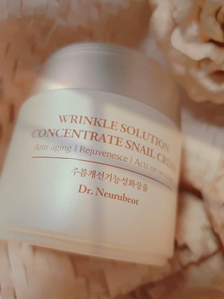 Dr.느루벗 느루벗 링클 솔루션 콘센트레이트 스네일 탄력 달팽이 크림 80g — 4점을 준 리뷰어가 2021년 4월 올린 사용 사진