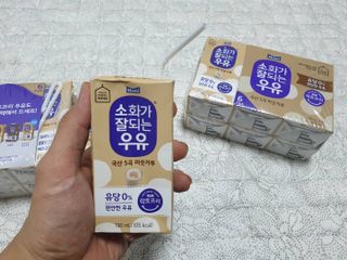 소화가 잘되는 우유 국산 5곡 미숫가루 — 5점을 준 리뷰어가 2021년 9월 올린 사용 사진