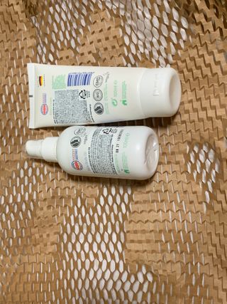 mom e 맘이 내추럴 베이비 케어 크림+바디오일 — 5점을 준 리뷰어가 2021년 1월 올린 사용 사진