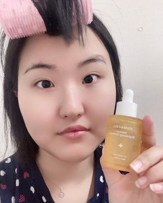 체르엠 스템앤셀 비타민 브라이트닝 에센스 30ml 1개 — 5점을 준 리뷰어가 2022년 2월 올린 사용 사진