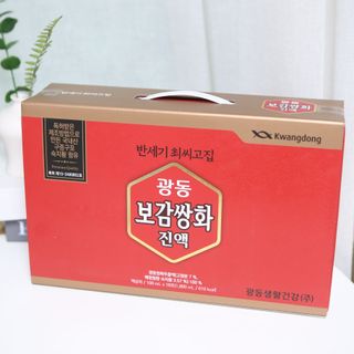 광동생활건강 [광동]진하고 깊은 풍미, 광동 보감쌍화진액 100mL * 18포 — 5점을 준 리뷰어가 2024년 7월 올린 사용 사진