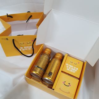 발그레 소주잔 증정, 숙취해소 레디큐 스페셜 에디션 — 5점을 준 리뷰어가 2021년 2월 올린 사용 사진