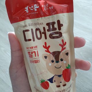[몸엔용] 우리 아이 건강간식, 달콤한 녹용곤약젤리 디어팡 4종 — 5점을 준 리뷰어가 2021년 11월 올린 사용 사진