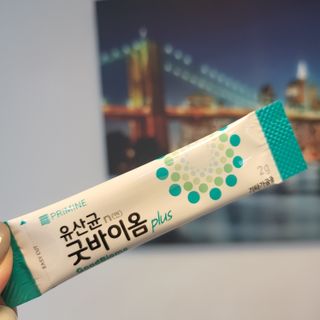 프리마인 유산균 국가지정연구소 선정, 살아있는 생유산균 200억 마리의 힘. 유산균n굿바이옴플러스 — 4점을 준 리뷰어가 2021년 10월 올린 사용 사진