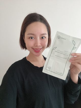 태그스킨 4스텝 주름개선 피부미백 영양 마스크팩 3개 세트(최신버전) — 4.5점을 준 리뷰어가 2022년 3월 올린 사용 사진