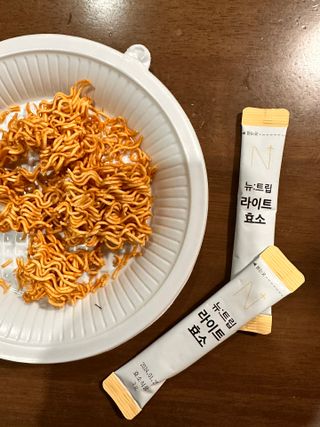 [뉴트립] ✅라이트 효소 1박스 1개월 분 (3g x 30포) — 5점을 준 리뷰어가 2023년 3월 올린 사용 사진