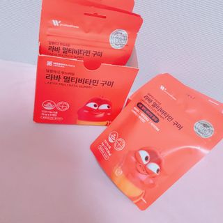 [푸름웰니스] 라바 멀티비타민 구미 36g — 5점을 준 리뷰어가 2022년 2월 올린 사용 사진