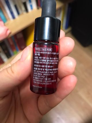 피지오겔 사이언수티컬즈 더 링클-스탑 백 앰플 세럼 — 5점을 준 리뷰어가 2022년 4월 올린 사용 사진
