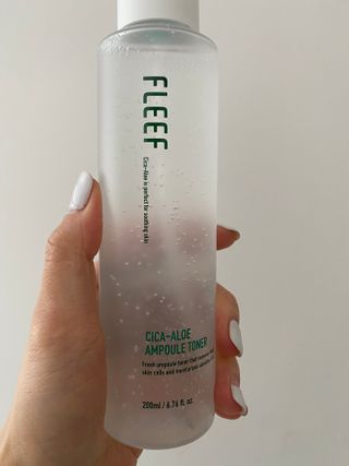 플리프 시카-알로에 앰플 토너 200ML — 5점을 준 리뷰어가 2021년 1월 올린 사용 사진