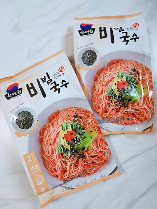 [한면원] 비빔국수 2인분 — 5점을 준 리뷰어가 2022년 7월 올린 사용 사진
