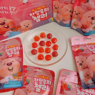 [팔도] 잔망루피젤리 믹스베리맛 42g 8개 — 5점을 준 리뷰어가 2022년 1월 올린 사용 사진