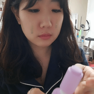 닥터펩티 펩텔라 시카웃 앰플 — 4점을 준 리뷰어가 2021년 1월 올린 사용 사진
