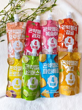 참앤들황토농원 10가지 맛, 입맛대로 스페셜하게~ 가볍게 한 포 땡! 곤약젤리 스페셜 패키지 130ml x 30포 — 5점을 준 리뷰어가 2022년 12월 올린 사용 사진