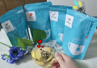 산그리메 아카시아+목련+매화+슬림 유자차 Set — 5점을 준 리뷰어가 2021년 10월 올린 사용 사진