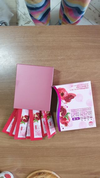 헬스업_쁘띠쁘띠석류콜라겐젤리_20g x 14포 — 4점을 준 리뷰어가 2020년 12월 올린 사용 사진