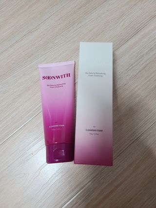 SOONWITH 바이오 내추럴 리프레싱 폼클렌징 — 5점을 준 리뷰어가 2021년 5월 올린 사용 사진