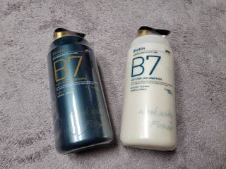 [포레스트스토리] B7 안티 헤어로스 샴푸1,000ml + 헤어팩 1,000ml — 5점을 준 리뷰어가 2021년 3월 올린 사용 사진