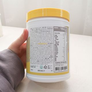 프로티원 단백질쉐이크 곡물맛 2주분 1통+보틀 — 5점을 준 리뷰어가 2021년 4월 올린 사용 사진