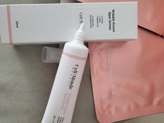셀몽드 링클 이레이저 스팟 세럼 +핵산 미라클 앰플 마스크 — 5점을 준 리뷰어가 2022년 2월 올린 사용 사진