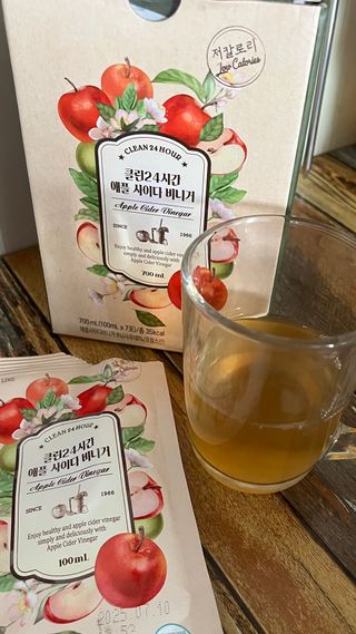 클린24시간 바로 마시는 애플사이다비니거 — 5점을 준 리뷰어가 2024년 8월 올린 사용 사진