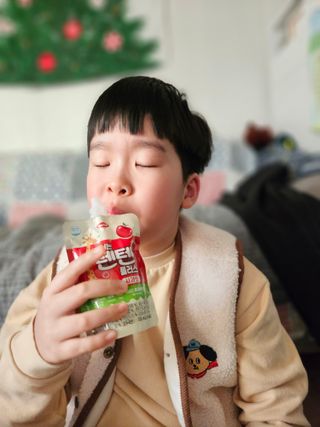 나우캠페인용 [한미사이언스] 우리 아이 튼튼, 엄마 마음 든든! 마시는텐텐 플러스 (100ml*10입) — 5점을 준 리뷰어가 2023년 12월 올린 사용 사진