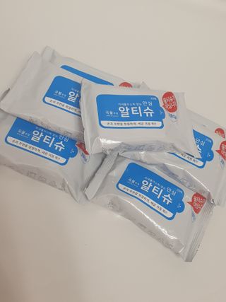 [엠메이데이] 안심 알티슈 20매 x 7 — 5점을 준 리뷰어가 2022년 3월 올린 사용 사진