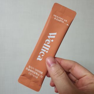 웰리카 다이어트 프로바이오틱스 — 4점을 준 리뷰어가 2021년 1월 올린 사용 사진