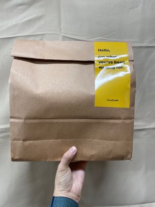 디어엘로디 유기농 무표백 건티슈 60매 — 5점을 준 리뷰어가 2022년 8월 올린 사용 사진