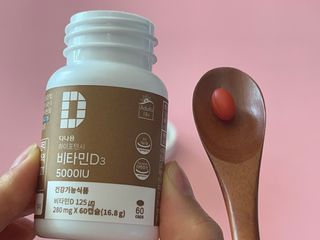 (NEW)다나음 하이포텐시 비타민D3 5000IU(60정/2개월분) — 5점을 준 리뷰어가 2023년 10월 올린 사용 사진