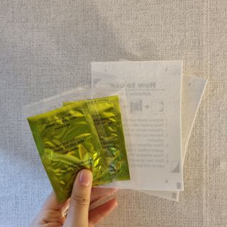 [레제르] 아로마 수액패치 발패치 10매입 - 라벤더향/유칼립투스향/대나무향 — 5점을 준 리뷰어가 2022년 3월 올린 사용 사진