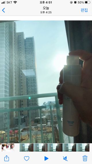 셀바이져 지우개 미스트 피부 보호 입주변 트러블 진정 케어 아기 안개분사 미스트 — 4점을 준 리뷰어가 2021년 3월 올린 사용 사진