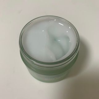 김정문알로에 큐어 큐어 알로에 리프레쉬 젤리 세럼, 큐어 알로에 하이드로 젤리 크림 — 5점을 준 리뷰어가 2021년 2월 올린 사용 사진