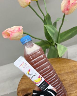 셀시어스 온더고 에너지 비타민 피트니스 드링크 파우더 (10sticks) 다이어트 음료 — 5점을 준 리뷰어가 2022년 5월 올린 사용 사진