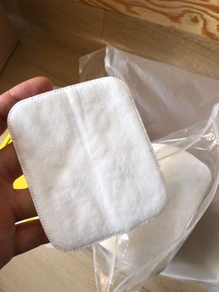 디어엘로디 프리미엄 유기농 베이비 솜티슈 40매 3 + 1 PACK — 5점을 준 리뷰어가 2021년 2월 올린 사용 사진