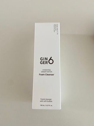 GINGER6 하이드레이팅 진저 워터 폼클렌징 — 2.5점을 준 리뷰어가 2021년 10월 올린 사용 사진