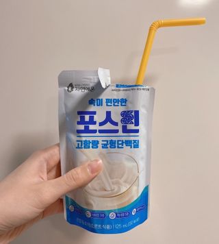 자연에온 마시는 프로틴 고함량 균형단백질 음료 포스틴 125ml 10개입 1BOX — 4점을 준 리뷰어가 2021년 4월 올린 사용 사진