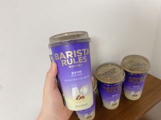 바리스타룰스 돌체 라떼 — 5점을 준 리뷰어가 2023년 4월 올린 사용 사진