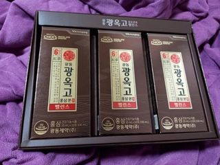 광동생활건강 [광동제약] 광동 광옥고 홍삼 본 30포 + 쇼핑백 증정 — 5점을 준 리뷰어가 2022년 1월 올린 사용 사진